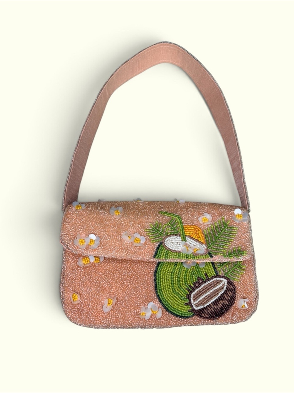 New! Sol And Mer Beaded Shoulder Bag